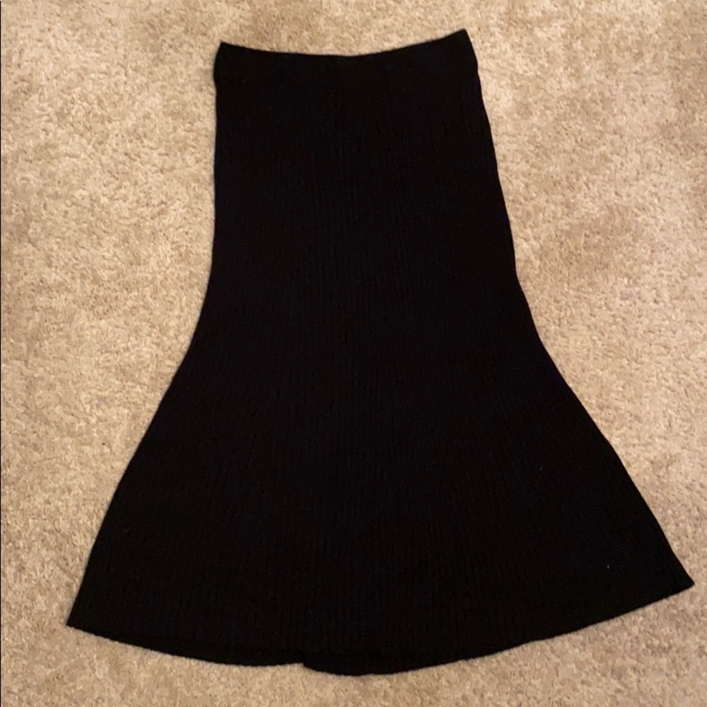 Uniqlo Wool Midi Skirt